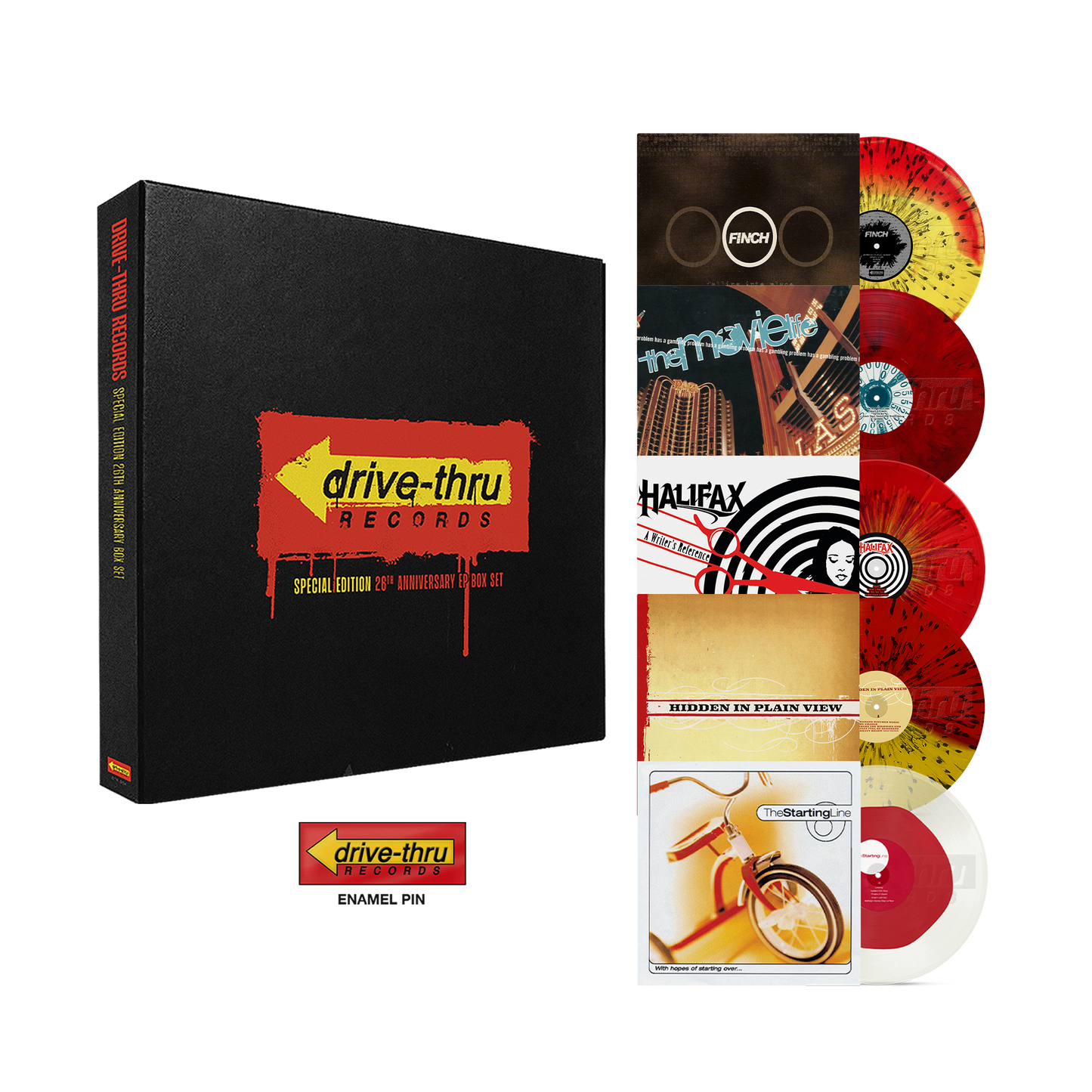 Drive-Thru Records 26th Anniversary - Regular EP Vinyl Box Set